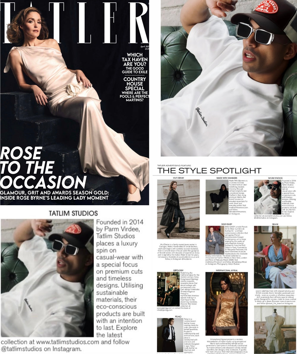 Tatlim Studios x Tatler Magazine - April 2026 Issue