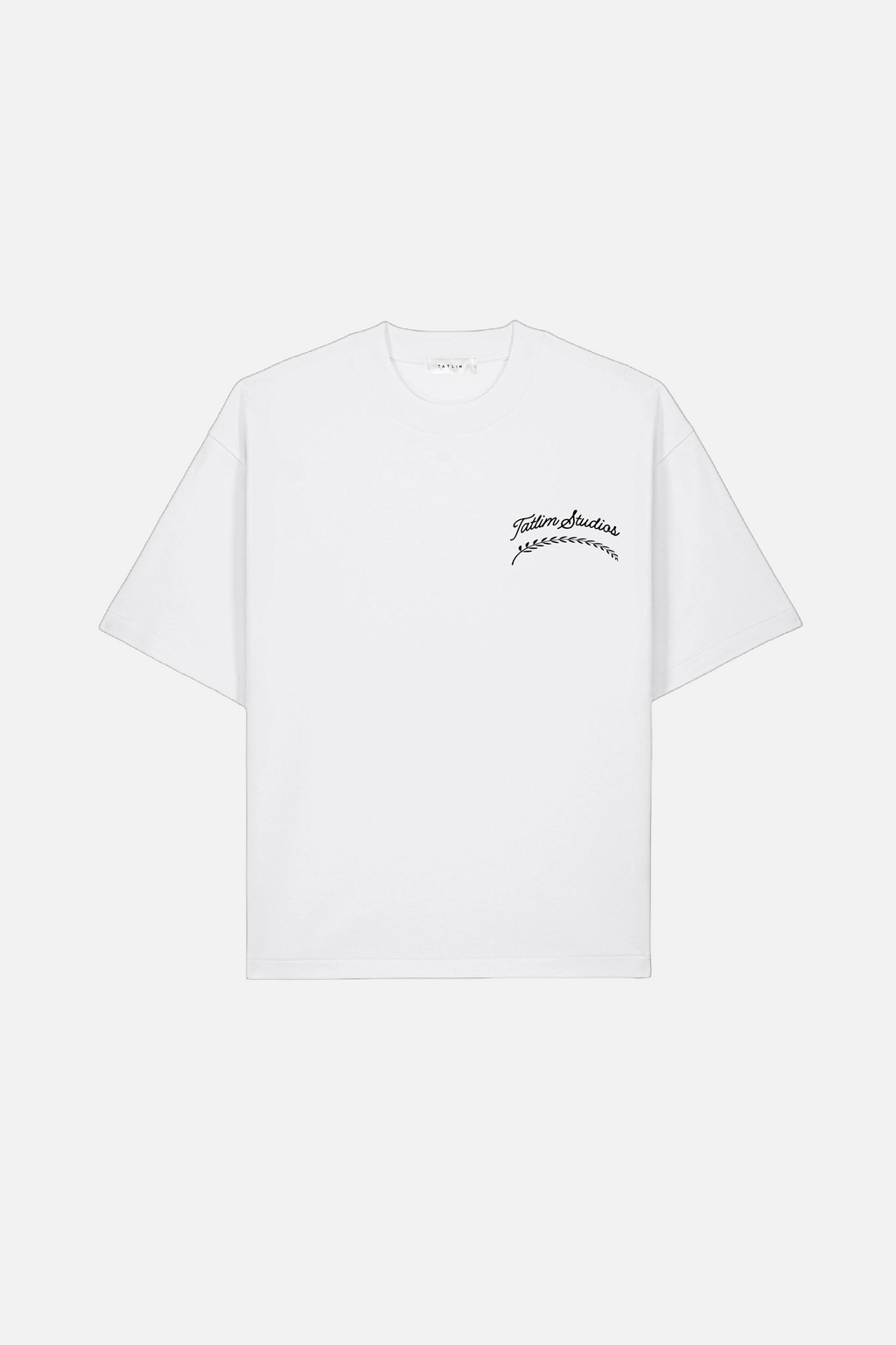 Tatlim Studios Feather Boxy Heavyweight T Shirt (Sage Green)