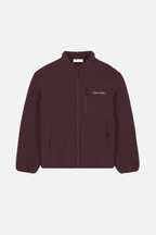 Sherpa Full Zip Jacket (Plum)