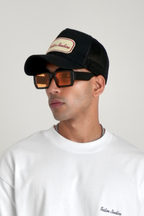 Tatlim Studios Oil Patch Trucker Cap (Black)