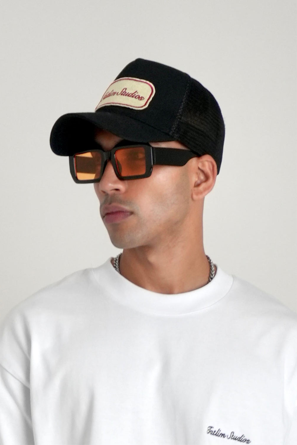 Tatlim Studios Oil Patch Trucker Cap (Black)