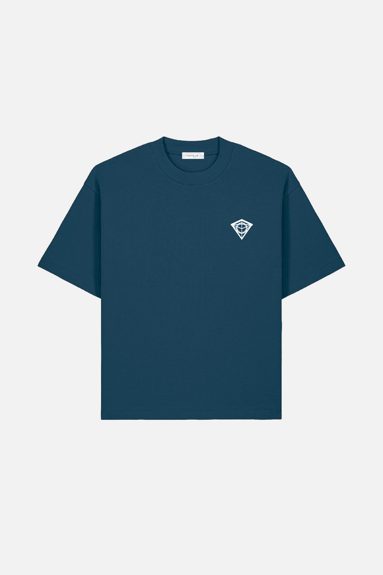 Classic Diamond T Shirt in teal