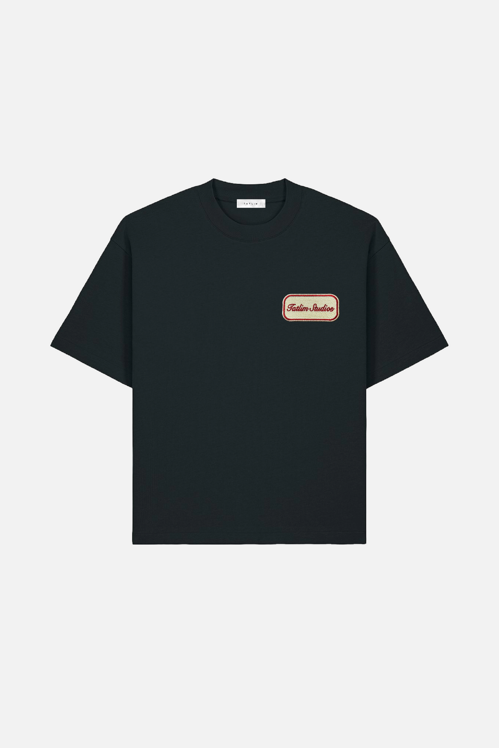 Tatlim Studios Oil Patch Boxy Heavyweight T Shirt (White)