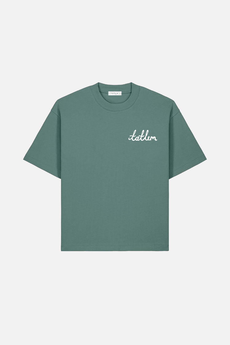Classic Tatlim T Shirt in sage green