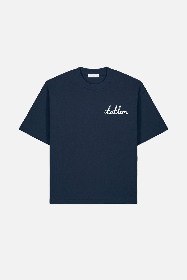 Classic Tatlim T Shirt in french navy