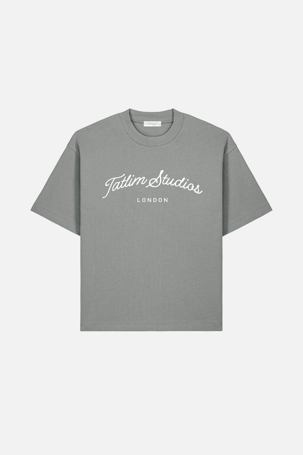 Tatlim Studios Arch Boxy Heavyweight T Shirt (Black)