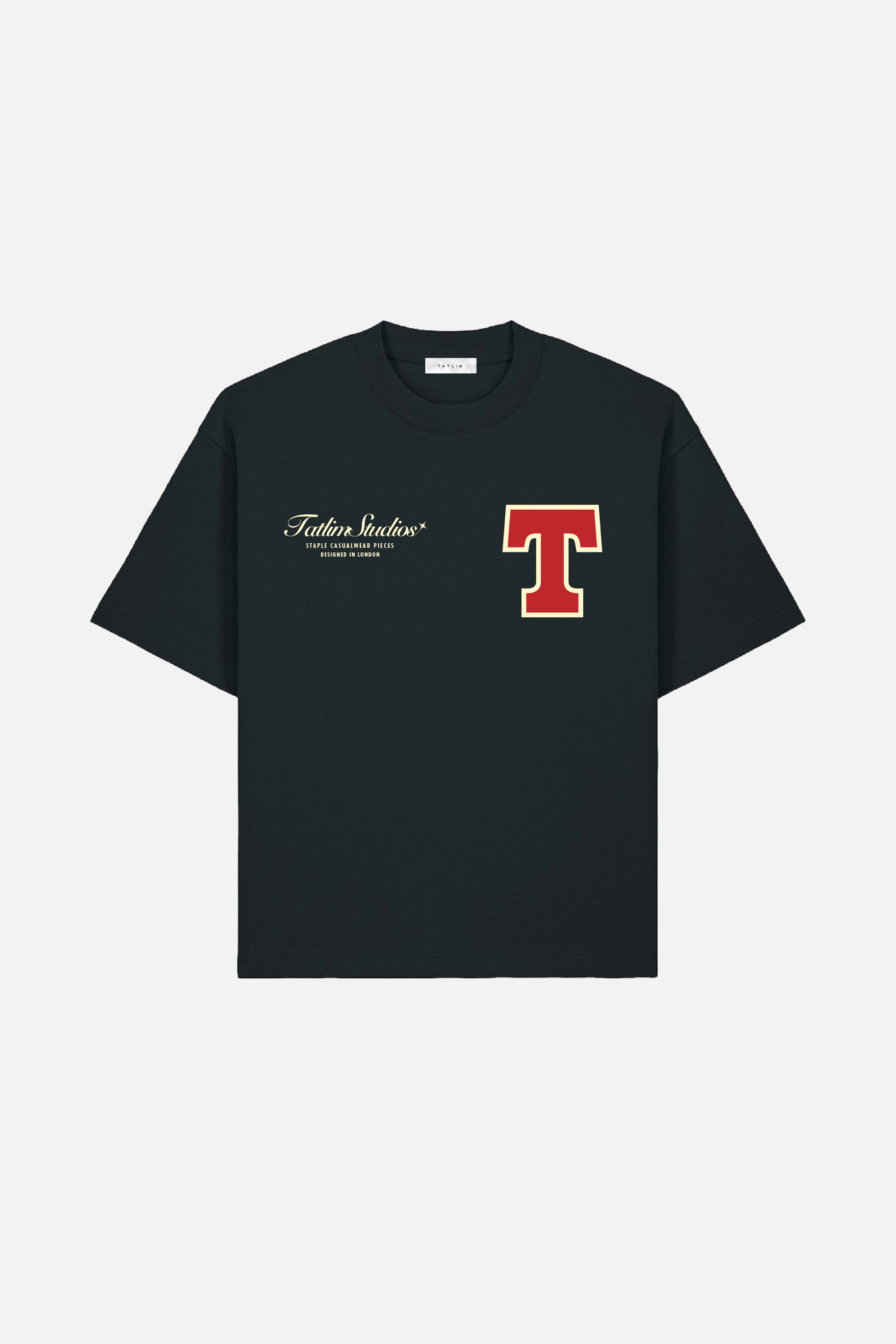 Casa Verde Rodeo Boxy Heavyweight T Shirt (Black)