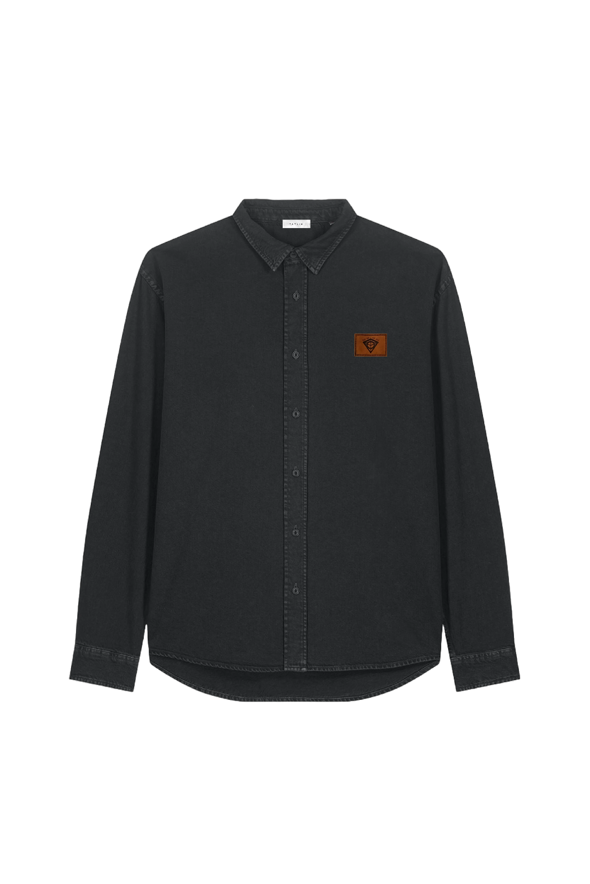 Tatlim Patch Shirt (Washed Black)