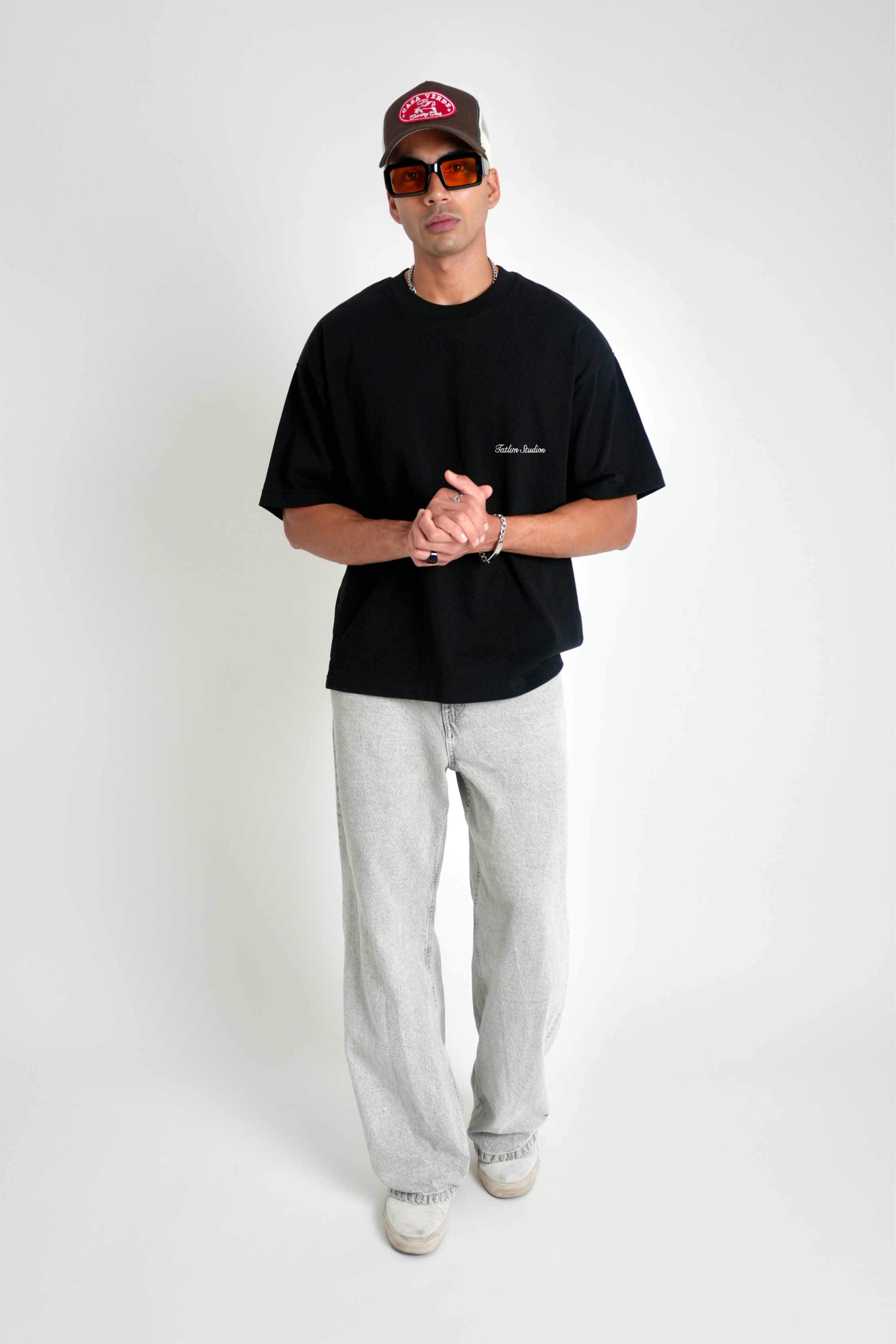 Tatlim Studios Boxy Heavyweight T Shirt (Black)
