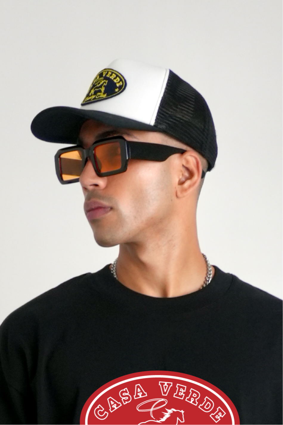 Casa Verde Trucker Cap (White)