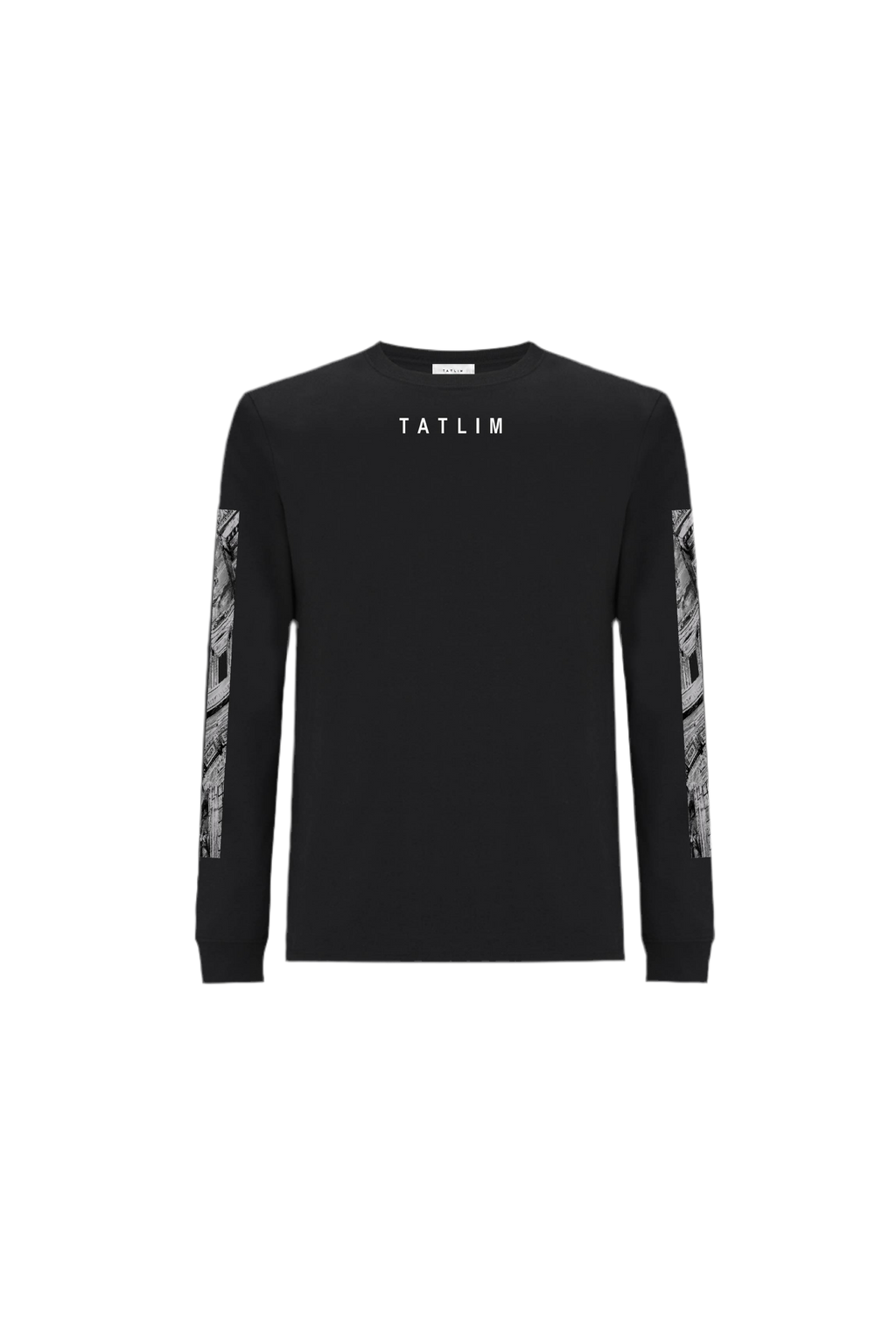 Italy From The Archives Long Sleeve T Shirt (Black)