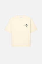 OG Diamond Boxy Heavyweight T Shirt (Cream)