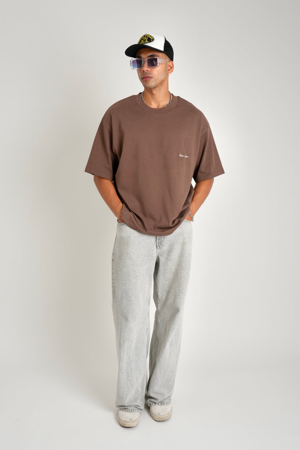 Tatlim Studios Boxy Heavyweight T Shirt (White)
