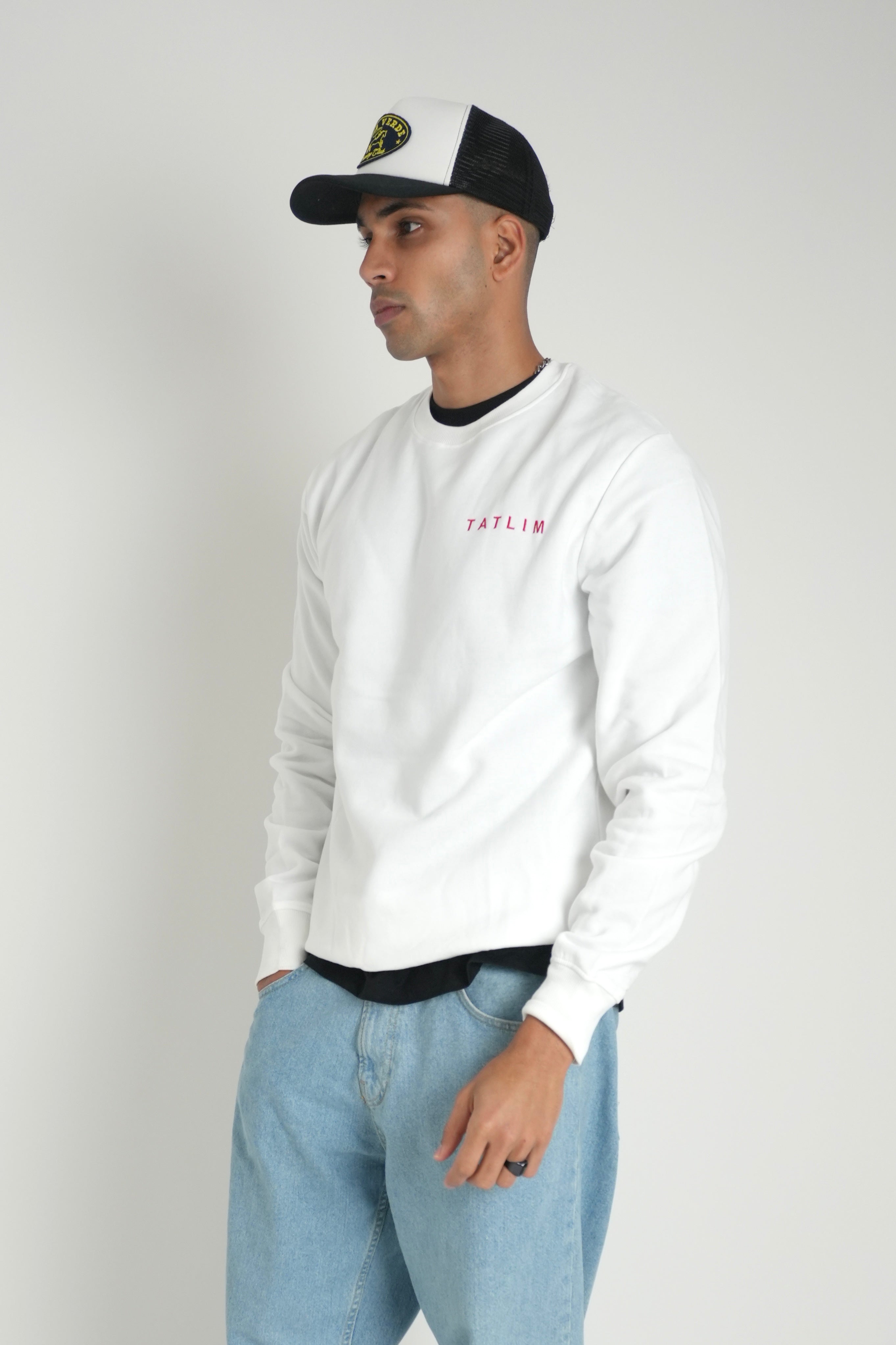 Tatlim Essentials Sweatshirt (White)