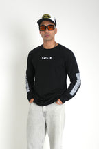 Italy Archives Long Sleeve T Shirt (Black)