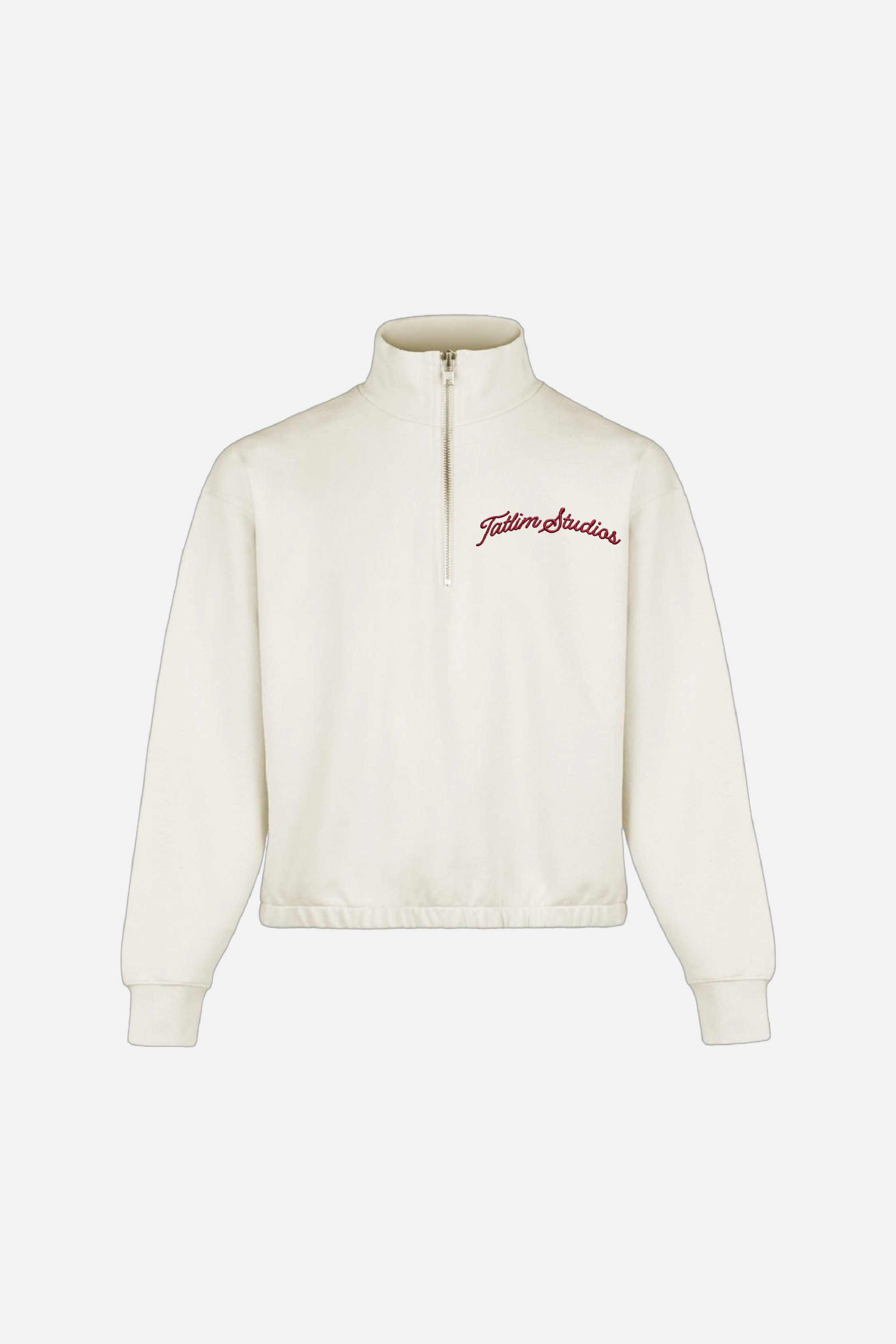 Oversized Arch Quarter Zip Sweatshirt