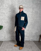 Denim x Paisley Jacket