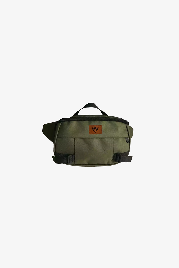Oversized Crossbody Bag in khaki