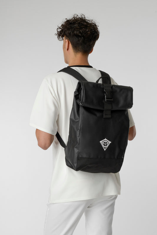 Waterproof Diamond Roll Top Rucksack